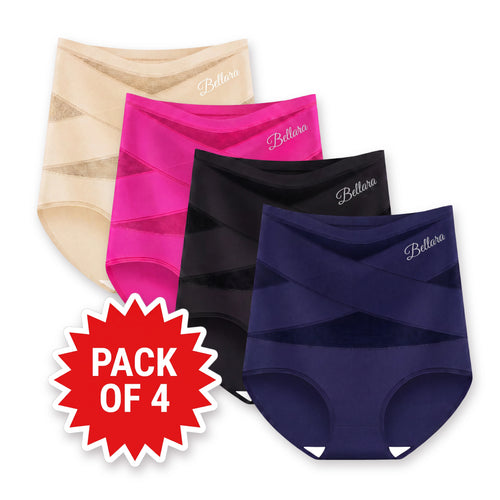 High-Waisted Shaping Brief - Pack of 4